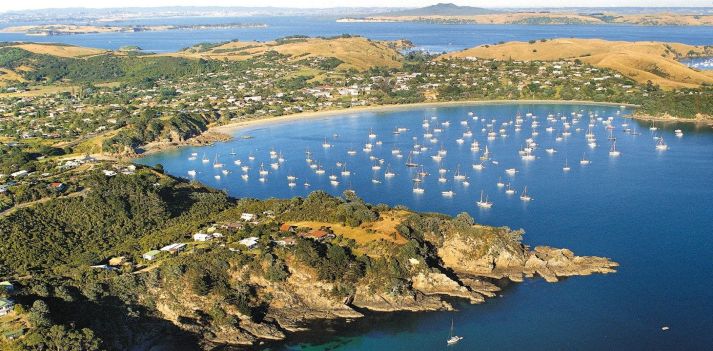 Nuova Zelanda, Isola di Waiheke - un centro artistico tra vigneti e spiagge mozzafiato